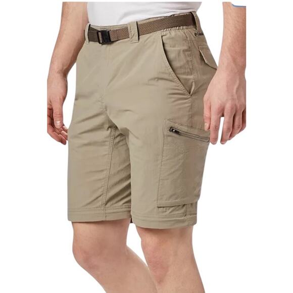 Columbia Silver Ridge Convertible Pants Mens 38x34 Nylon Omni-Shade Hiking Trek - Picture 2 of 13